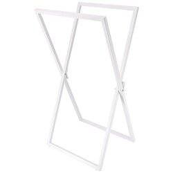 Tendance DRŽAČ PEŠKIRA SKLOPIVE KONSTRUKCIJE 85X45X37CM METAL BELA Cene