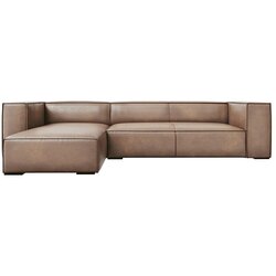 Windsor & Co Sofas Svetlo rjava usnjena kotna zofa (levi kot) Madame - Windsor & Co Sofas Cene