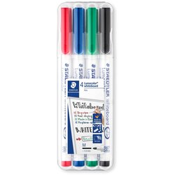 Staedtler Marker Lumocolor 301 WP4 1 mm, 4 kosi Cene