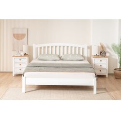 Hanah home Francuski krevet Nil, 120x98x200 cm, Bijeli Cijene