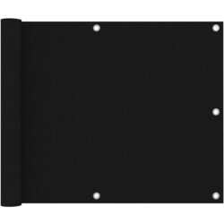 vidaXL balkonski zastor crni 75 x 600 cm od tkanine Oxford Cijene