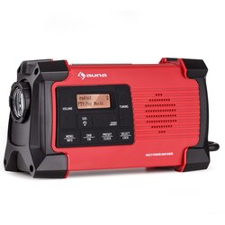 Auna Patagonia DAB+ Zunanji radio DAB / DAB+ / FM Polnjenje prek ročice USB SOS Alarm Vodoodporen Cene