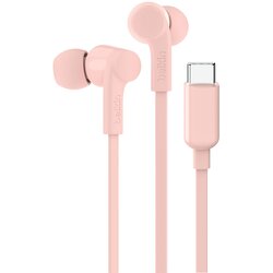 Belkin Žične slušalke USB-C SoundForm z omejitvijo glasnosti, Roza, (5000299389) Cene