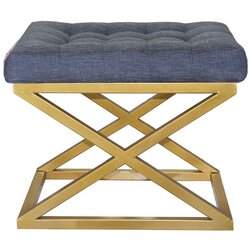 Atelier Del Sofa capraz - gold goldblue pouffe Cene