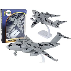Military Gray Camo UNITED Airplane Figurine HW-605 Cene