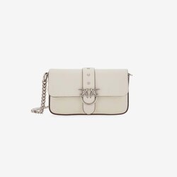 Pinko Torbice za na ramo Bolsos Mujer Modèle Love One Slouchy Baby Bela Cene