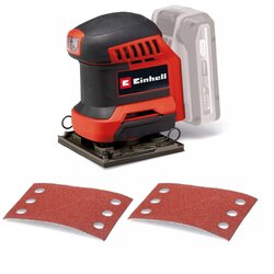 Einhell PXC Akumulatorska jednoručna vibraciona brusilica TE-OS 18/113 Li- Solo, Crvena Cijene