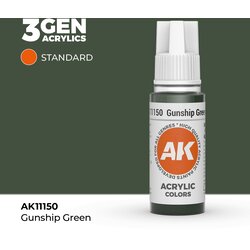 AK Interactive Gunship Green 17ml - 3rd Gen Akrilna Boja AK11150 Cene