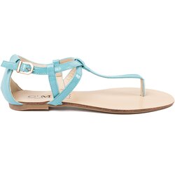 Shelvt Women's blue sandals in flip-flop style Cene