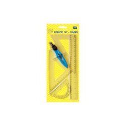Geometrijski set GT2 srednji sa šestarom educa blister 107030 Cene