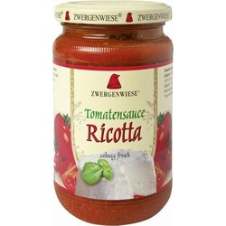 Zwergenwiese Bio paradižnikova omaka Ricotta Cene