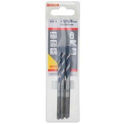 Bosch Boschev set treh betonskih svedrov 5-8mm Cene