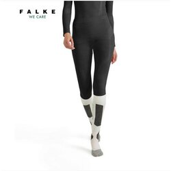 Falke ženske tajice Wool-Tech, crna Cene