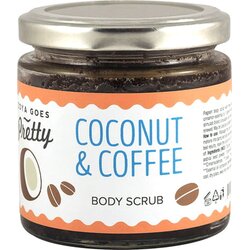 Zoya goes pretty coconut & Coffee Body Scrub Cene