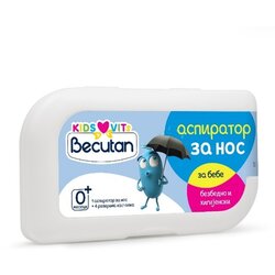 Alkaloid becutan kids vits apsirator za nos - kutija za čuvanje aspiratora, sa 4 nastavka Cene