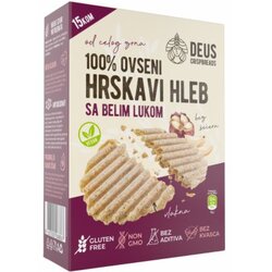 DEUS CRISPBREADS HLEB OVSENI SA BELIM LUKOM 150G Cene