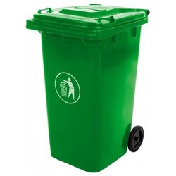 MIRPOL koš za smeti, 240 L, zelena Cene