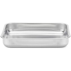 Toninelli steel Pan pravokoten pekač 35x26cm, inox 5856 35x26 cm 8015094101825 Cene