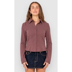 Rusty Dallas Fitted Button Up Srajca rhubarb Cene
