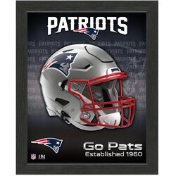 The Highland Mint New England Patriots Team Helmet Frame fotografija u okviru Cene
