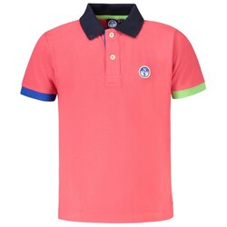 North Sails Dječja Polo Majica Kratkih Rukava - Roza Cijene