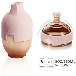 Heorshe SILIKONSKA ANTI-COLIC ŠOLJA 160ML Cene