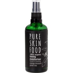 Pure Skin Food Organic Toning Moisturiser Orange Blossom - Green Tea - 100 ml Cene
