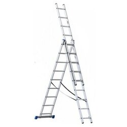 Elkop trodelne aluminijumske merdevine 3x9 - 5,3m Cene