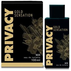 Parfem za muškarce Privacy EDT Gold Sensation – 100 ml Cene