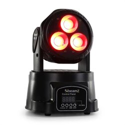 Beamz MHL-45 DMX Mini, pokretna glava, wash, 3 x 15 W, COB LED, DMX Cene