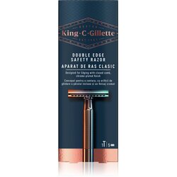 King C. Gillette Double Edge Safety Razor brijač + britvice 5 kom 1 kom Cene