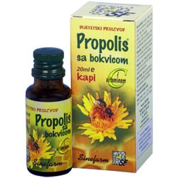 Sinefarm Propolis kapi sa bokvicom za decu 20ml Cene