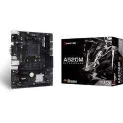Mb BIOSTAR A520MHP, mATX, Soc AM4, DDR4, M.2, GbE LAN, HDMI, VGA Cene
