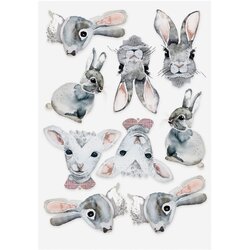 Nuukk Veganski otroški tatuji - Easter Bunnies (818) Cene