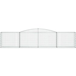  Gabionska košara s lukom 400x50x80/100 cm pocinčano željezo Cijene