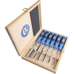 Kirschen Firmer Chisel Set 6pcs 1108 HK in wooden box 1108000 Cene