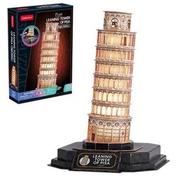Puzzle LEANING TOWER OF PISA NIGHT EDITION CUBIC FUN CBF205355 L535H 30985 Cene