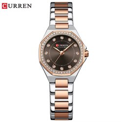 Curren ženski sat 9100 braon RG Cene
