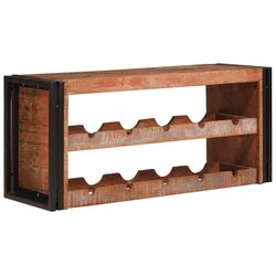  Stojalo za vino Rjava 100 x 45 x 33 cm Trden recikliran les, (5000107465) Cene