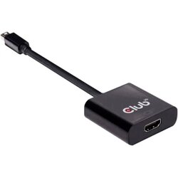 Club3d CAC-2170 Mini-DisplayPort adapter [1x moški konektor mini Displayport - 1x ženski konektor HDMI] črna, (20430214) Cene