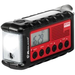 Midland Radio za korištenje vani ER 300 solarno napajanje, poluga, džepna svjeti Cene