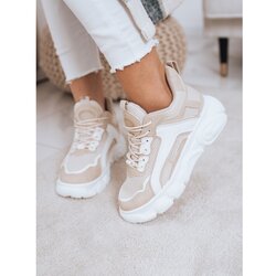 DStreet Women's sneakers TIRA beige ZY0107 Cijene