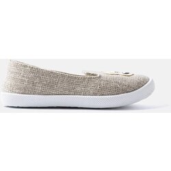 Gemre Children's grey sneakers with Naomi applique Cene