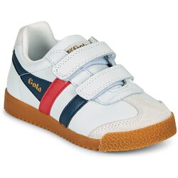 Gola Nizke superge HARRIER LEATHER VELCRO Bela Cene