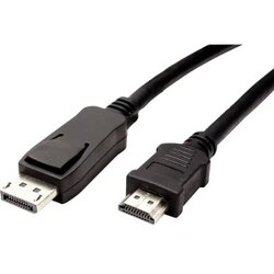 Value DisplayPort priključni kabel 3.00 m 11.99.5782 sa zaštitom crna [1x muški konektor displayport - 1x muški konektor Cene