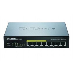 D-link LAN Switch DGS-1008P/E 10/100/1000 8port -4Poe Cene