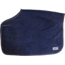Kentucky Horsewear Jahalno ogrinjalo "Quadrat heavy fleece" marine - L Cene