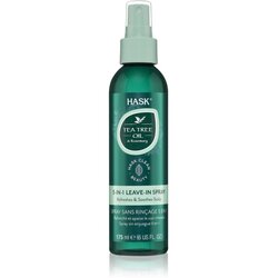 Hask Tea Tree Oil & Rosemary pršilo brez spiranja za suho in srbeče lasišče 175 ml Cene