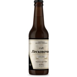 Leskovačko Lager kraft crno pivo 0.33 l Cene