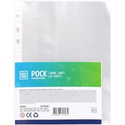 Biro time Pock, folija za registrator, 40mic, A5, mat, 100K Cene